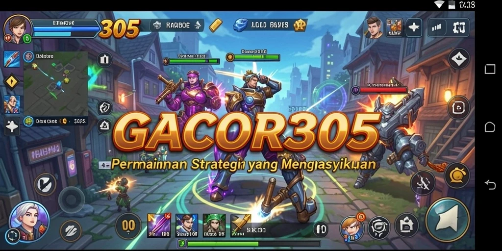 Tampilan gameplay GACOR305 yang menarik dan penuh strategi.