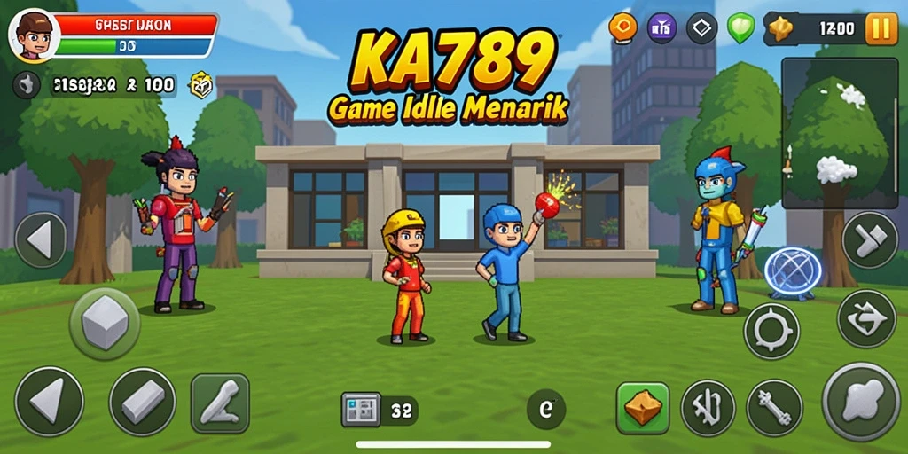 Screenshot utama KA789 yang menampilkan gameplay Idle yang menarik.