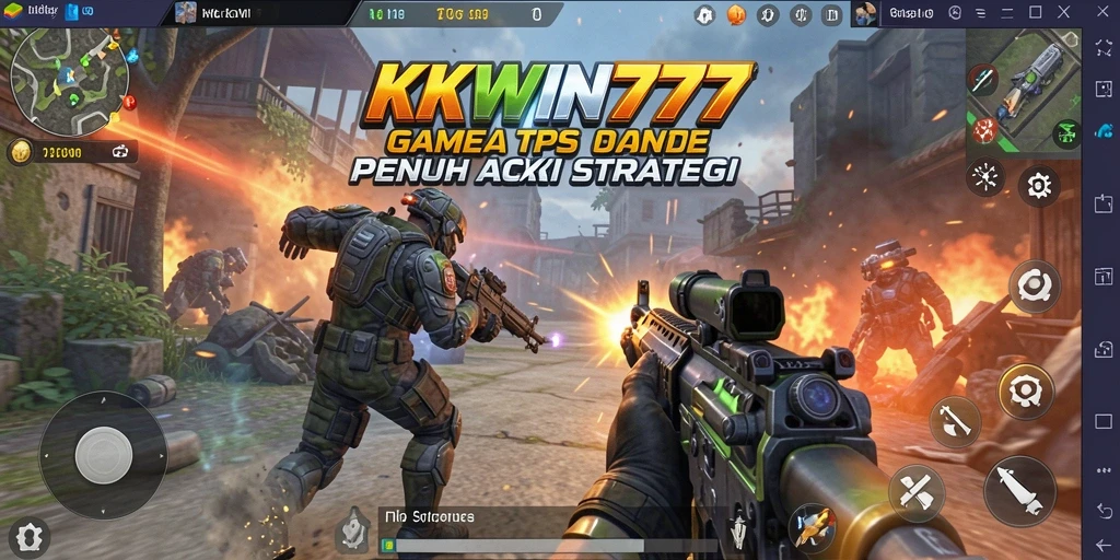 Tampilan gameplay KKWIN777 yang mendebarkan dan penuh aksi.