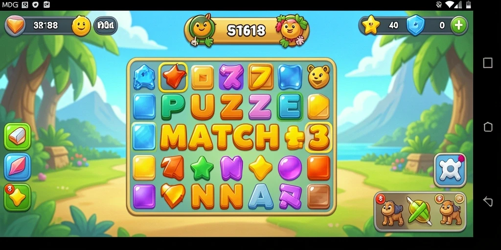 Tampilan gameplay MDG188 yang seru dan penuh warna.