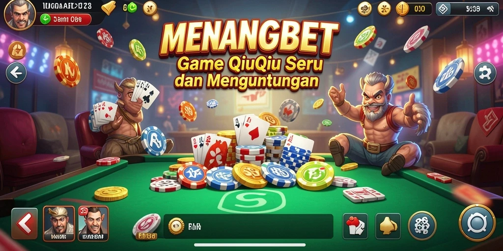 Screenshot gameplay QiuQiu yang menarik dan menegangkan.