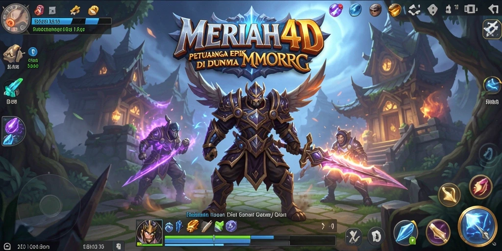 Tampilan gameplay seru dan mendebarkan di MERIAH4D.